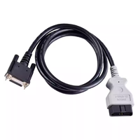 Cable lector de código OBD2 personalizado J1962 16 pines macho hembra para coches universales 12V/24V pantalla LCD 1 año de garantía