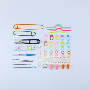 Kit de <span class=keywords><strong>couture</strong></span> de tissage fait à la main bricolage outil <span class=keywords><strong>magique</strong></span> en boîte transfrontalière Portable 3mm comprend des aiguilles en plastique de marques de coupe de fil - Product Image 5