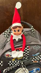 Decorazioni Natalizie Bambola Elfo con Gambe Lunghe Ornamenti Peluche Festivi Addobbi Stagionali - Product Image 5