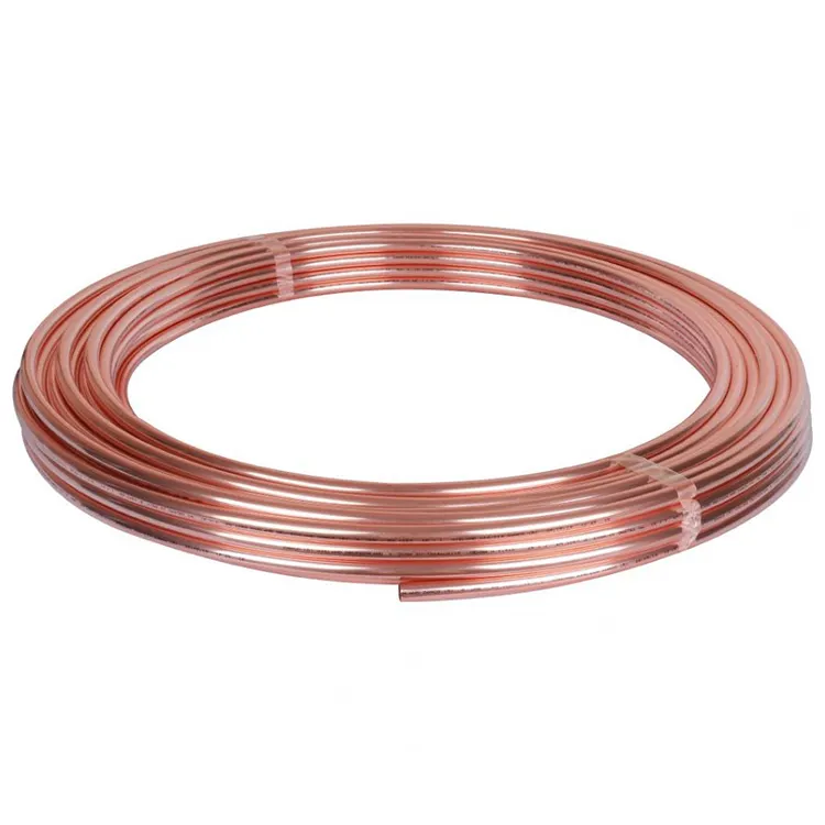 Tubo de cobre corrugado flexível de 7/8" resistente a aquecimento e resfriamento de alta qualidade para água e vapor
