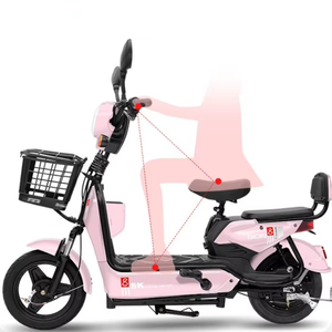 มอเตอร์ไซค์ไฟฟ้ารุ่นฮิตปี 2023 พร้อมมอเตอร์ฮับหลัง 48V 350W โครงเหล็ก แบตเตอรี่ตะกั่วกรด 3 สปีด สำหรับผู้ใหญ่ - Product Image 6