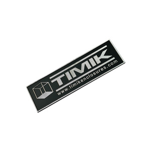 Alluminio die-casting targhette uso del metallo lavorazione artigianale di promuovere la forza del marchio applicazione per i tipi di attrezzature loghi - Product Image 3