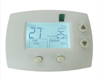 Termostato de Aire Acondicionado Central con Pantalla Capacitiva Horizontal, Ángulo de Visión de 12 Horas, Montaje en PCB