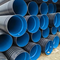 Tuyau de drainage silencieux en PVC-U à paroi creuse avec spirale interne, réduction du bruit, pour égouts de bâtiment - Prix usine