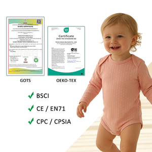 ชุดรอมเปอร์เด็กแขนยาวแบบติดกระดุม ชุดบอดี้สูทเด็กทารก - Product Image 2