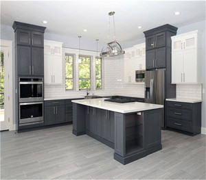 Dolap mutfak küçük <span class=keywords><strong>L</strong></span> şekli mutfak dolabı ile mutfak dolabı çalkalayıcı - Product Image 1