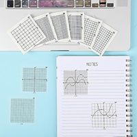Blocs-notes adhésifs transfrontaliers colorés à axes coordonnés, fluorescent, multi-usages, Post-it détachables, style minimaliste Instagram
