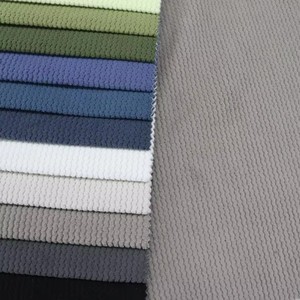 Tissu d'ameublement en velours côtelé tissé en gros avec motif uni, respirant et antistatique pour le <span class=keywords><strong>textile</strong></span> d'ameublement - Product Image 1