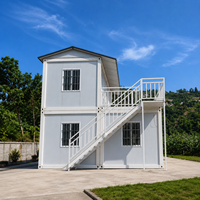 Maison préfabriquée modulaire personnalisée de 20 pieds, conteneur détachable pour bureau et chambre à coucher, maison conteneur