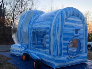 Globe de neige gonflable festif avec lumières LED pour <span class=keywords><strong>les</strong></span> locations de <span class=keywords><strong>vacances</strong></span> d'hiver - Product Image 5