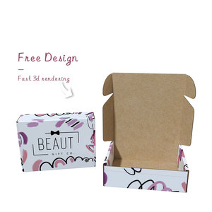Tùy Chỉnh Phân Hủy Sinh Học Bao Bì Vận Chuyển Bưu Phẩm Hộp Sinh Thái Thân Thiện Với Món Quà Gửi Thư Bưu Phẩm Hộp Với Logo - Product Image 5