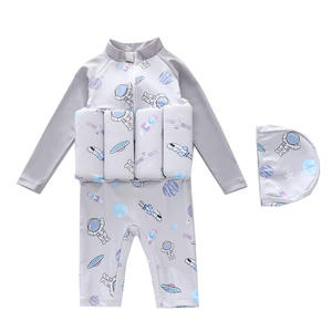 <span class=keywords><strong>Maillot</strong></span> de <span class=keywords><strong>bain</strong></span> <span class=keywords><strong>flottant</strong></span> une pièce pour enfants, combinaison de natation pour bébé, gilet de natation à séchage rapide pour l'apprentissage - Product Image 3