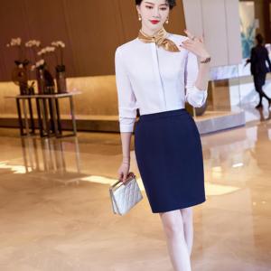 Camisa de vestir de algodón de alta calidad para mujer, camisa de negocios Formal para mujer, camisas de talla grande para trabajo de oficina para mujer - Product Image 4