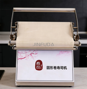 <span class=keywords><strong>Appareil</strong></span> compact de découpe de rouleaux de sushi carrés et ronds pour boulangerie, comptoir de vente de sushis, machine manuelle à <span class=keywords><strong>maki</strong></span> - Product Image 3