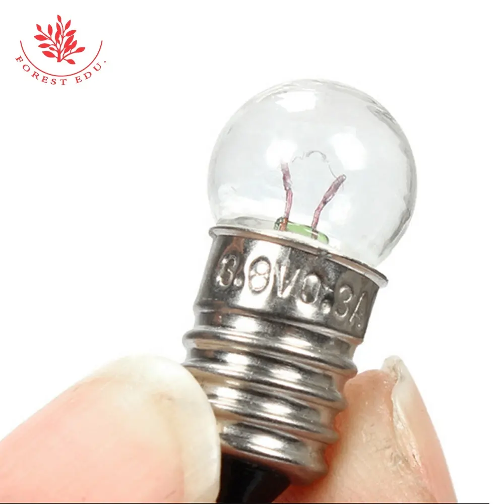 電球電気実験電球ライトE10ネジ口3種類の低電力ラボ電球ライトラボ用品