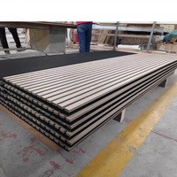 Panel Dinding Akustik Kayu Berlapis MDF Panel Dinding Akustik Kayu Berlapis Slat Panel Dinding Akustik Kayu Berlapis Akupanel