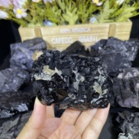 Vente en gros de spécimens minéraux bruts de fluorite naturelle du Pakistan, cluster de cristaux fluorescents rouges, pierre de guérison, décoration intérieure, collection