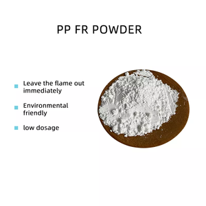 Plastifiant ignifuge de poudre ignifuge de la tolérance élevée PP <span class=keywords><strong>pour</strong></span> le <span class=keywords><strong>caillebotis</strong></span> de mine de noir de carbone en cuir emballé dans des sacs - Product Image 2