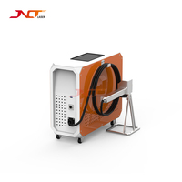 Machine de découpe de nettoyage laser à impulsion portable 100w pour le métal 3 en un nettoyeur laser d'élimination de la rouille des métaux