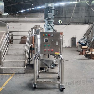 Cuve de mélange conique en acier inoxydable 316 de 300 L avec moteur AC, agitateur industriel pour la cosmétique, les produits chimiques et la transformation alimentaire - Product Image 2