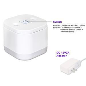 غسالة أسنان محمولة منزلية بالموجات فوق الصوتية خاتم مجوهرات منظف أسنان - Product Image 3