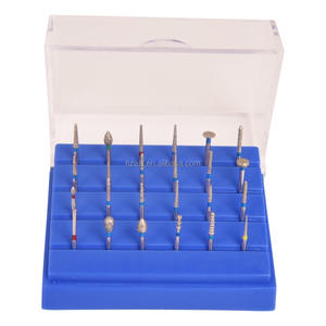 Hot 24 lỗ nha khoa BUR chủ khử trùng <span class=keywords><strong>Carbide</strong></span> <span class=keywords><strong>burs</strong></span> khối khoan trường hợp hộp - Product Image 3