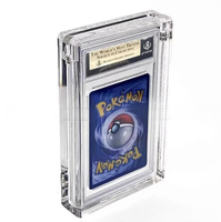 Boîte de protection transparente en acrylique pour cartes gradées BGS, CGC, PSA, ACE