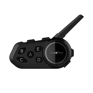 Motorcycle riding blue-tooth intercom Eurofone S6 support A2DP/EDR function DSP noise reduction wireless intercom