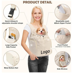 OEM ODM açık taşınabilir köpek taşıyıcı sırt çantası küçük köpekler kediler Puppies yürüyüş seyahat kamp için evcil hayvan taşıyıcı - Product Image 2