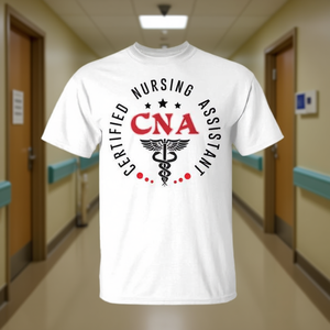 Camiseta de asistente de enfermería certificada por CNA para uniforme de trabajo - Product Image 3