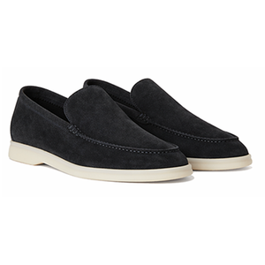 <strong>Men</strong> Premium <strong>Suede</strong> Leather <strong>Loafers</strong> Slip On Shoes Elegant Brown Casual Flats Manufacturer - Product Image 4