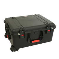 Valise rigide à roulettes durable à prix raisonnable, étanche IP67, antichoc, pour équipement extérieur, avec mousse personnalisée et roues
