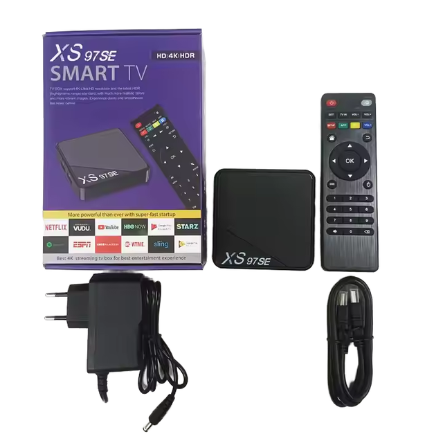 Factory Direct High Quality Android 10 Smart TV Box Allwinner H313 Quad Core 4K 1GB RAM + 8GB ROM