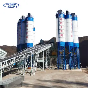 Nhà máy sản xuất thấp chi phí sử dụng 270 mét khối mỗi giờ hiệu quả sản xuất cao hzs270 bê tông lớn trạm trộn
