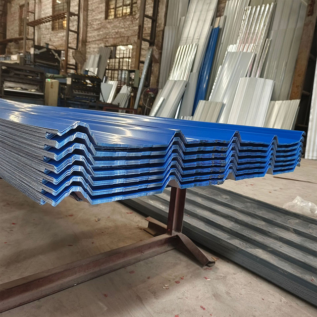 Hot Selling 20 Gauge Galvanized Corrugated Steel Roofing Sheets PPGI Grade ASTM Standard Cutting & Welding