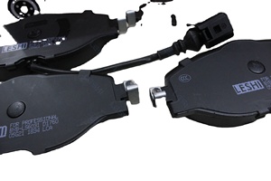 Plaquettes de frein LESHI LS6031 D1760, plaquettes de frein avant de qualité supérieure en céramique pour Volkswagen VW <span class=keywords><strong>Golf</strong></span> 7 <span class=keywords><strong>2013</strong></span> - Product Image 4