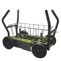 Équipement de gym commercial durable, chariot de poussée réglable avec panier de rangement pour athlètes, idéal pour le renforcement musculaire
