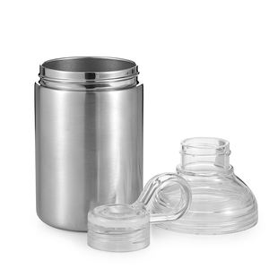 Küçük Kapasiteli, Taşıması Kolay, <span class=keywords><strong>Tritan</strong></span> Kapaklı ve Halkalı Paslanmaz Çelik Su Şişesi, Açık Hava ve Kamp İçin Uygundur - Product Image 6