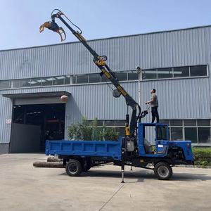 Kamyon Üstü Tomruk Tutucu Vinç Küçük Döner Tutucu Orman Kereste Vinci Mobil Kamyon için - Product Image 3