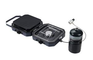 Vente flash : Petit réchaud à gaz portable double avec four breveté 1800W, 2 brûleurs, design <span class=keywords><strong>de</strong></span> table - Product Image 6