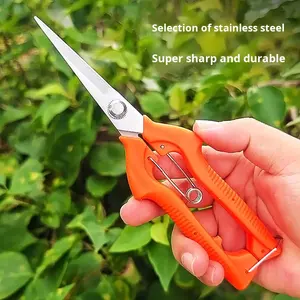 กรรไกรตัดแต่งกิ่งไม้และสวนบอนไซ C323 ทนทาน ผลิตจากสแตนเลส พร้อมสปริงรูปตัววี - Product Image 2