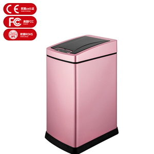 8 lite Stainless Steel sensor automatic dustbin/Stable quality 8L Stainless Steel Automatic sensor dustbin trash can bin