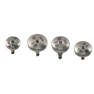 Migliore qualità di consumo medico CNC lavorato in lega di titanio protesi dentaria con vite di guarigione <span class=keywords><strong>Abutment</strong></span> ISO13485 certificato - Product Image 1