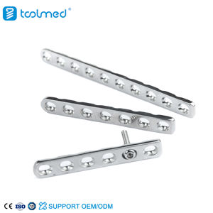 Placa de Compresión Restringida SS Veterinaria, Sistema Ortopédico de Implantes Veterinarios, Placas de Hueso Veterinario - Product Image 1