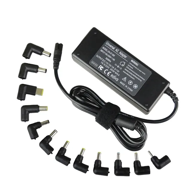 12 Tips 15-20V Universal Battery Charger for Laptop 90W Universal Laptop charger