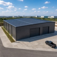 Bâtiment en structure d'acier Q355 conçu sur mesure, hall de stockage logistique préfabriqué avec accessoires complets