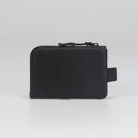 Portefeuille anti-RFID en cuir synthétique, porte-cartes de passeport, petite bourse zippée pour espèces et cartes, vente en gros personnalisée