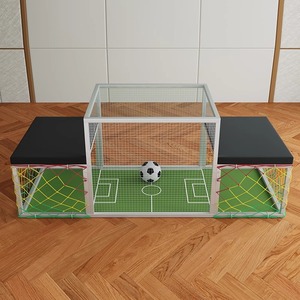 โต๊ะฟุตบอลขนาดเล็ก 9 มม. ทำจากวัสดุ MDF และพลาสติก สำหรับความบันเทิงระหว่างพ่อแม่ลูก เหมาะสำหรับทุกเพศทุกวัย - Product Image 2