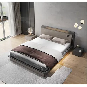 Hoofd Lichten Multipurpose Normale Houten Doos Bed 3 Kwart Cool Designer Koning Luifel Lamp Queen Bedden Te Koop