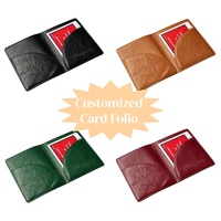 Custodia Protettiva in Pelle PU con Logo Personalizzato in Rilievo per Carte Mahjong Standard, Accessori per Mahjong